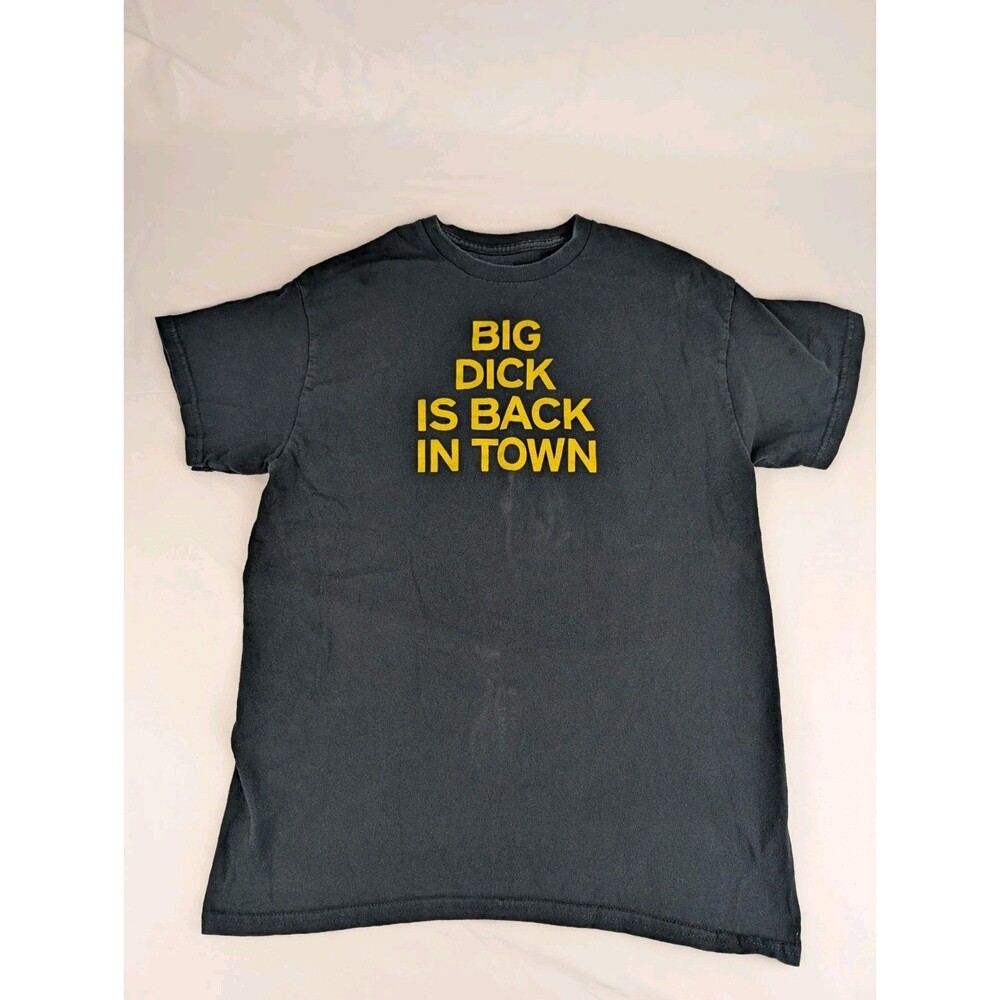 Men's M Danny Duncan Big Dick Is Back In Town T Shirt Black Merch Virginity Rock